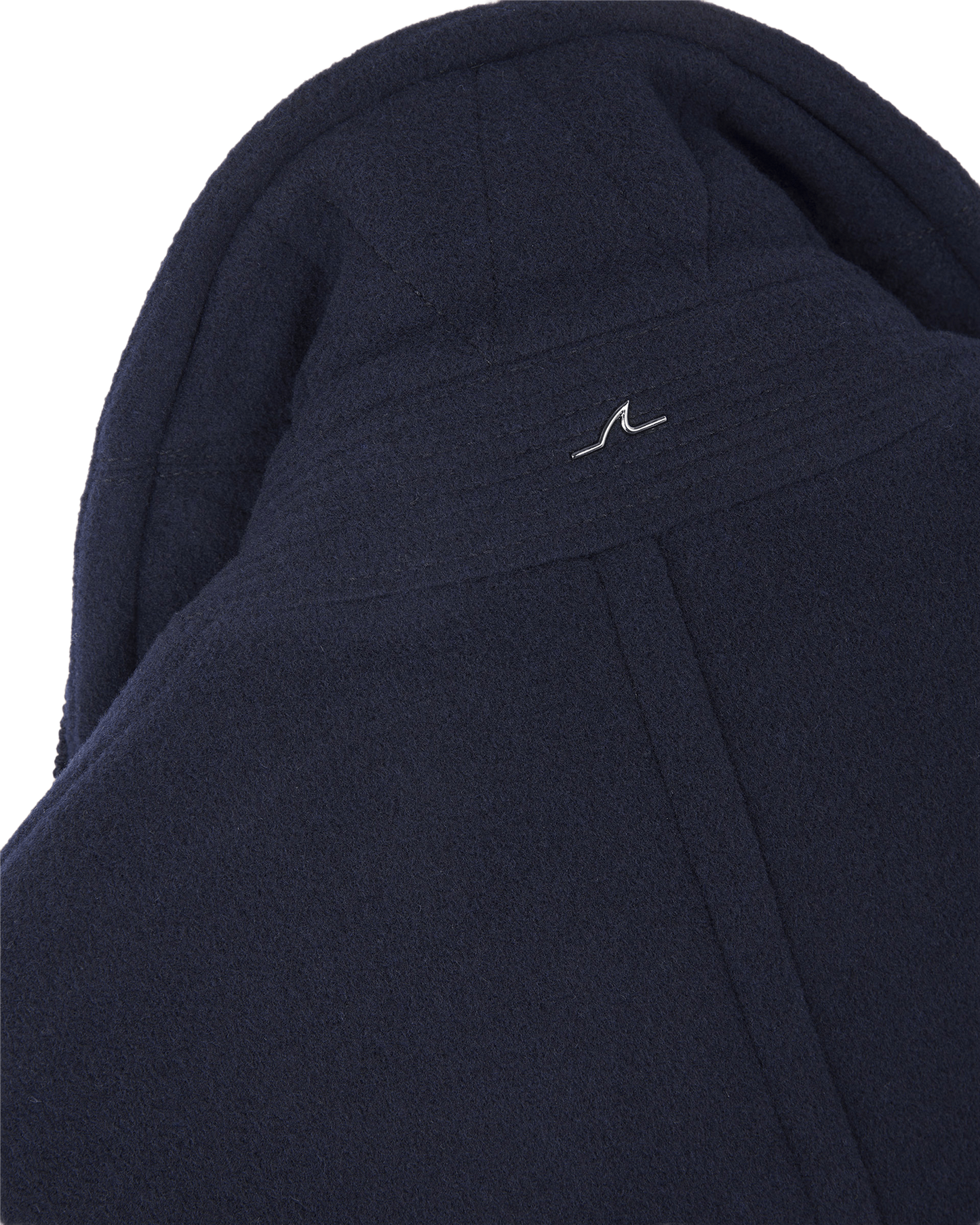 True Peacoat in wool and cashmere