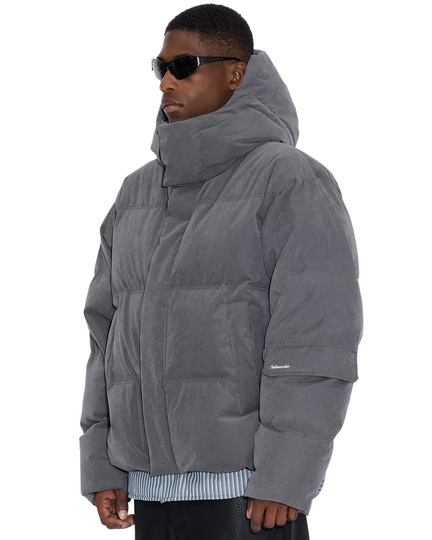 Narvik Brushed Down Jacket Grey