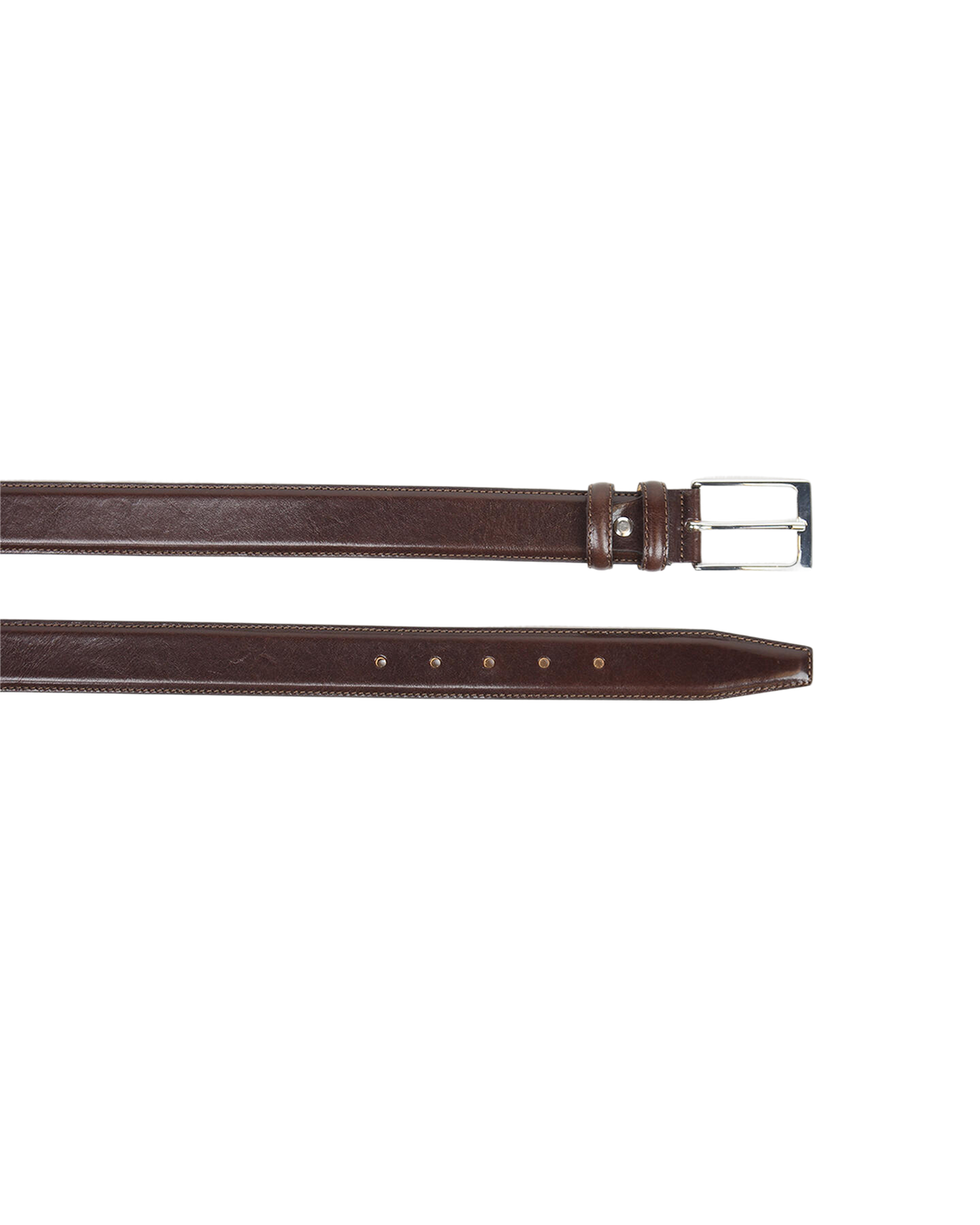 Nohr Simon Skinnbelte 3,5 Cm Brun
