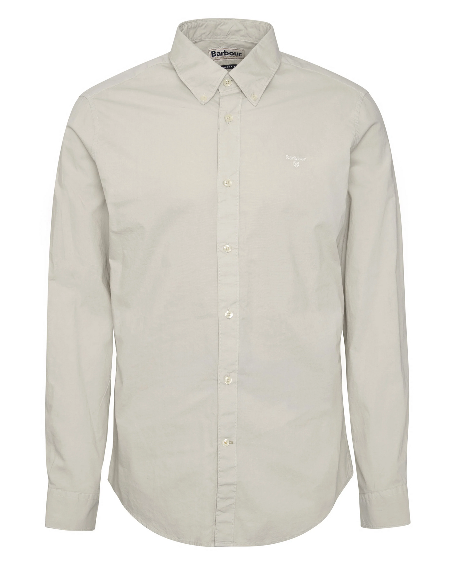 Garment Dyed Tailored Long-Sleeved Shirt
