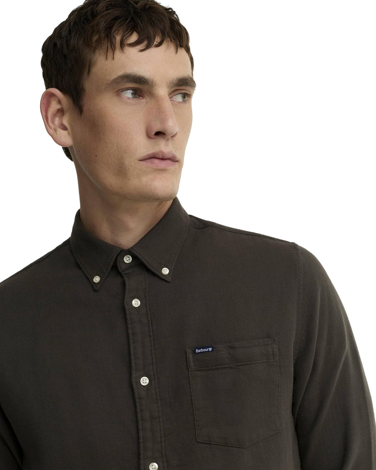 Buckley Tailored Long-Sleeved Shirt Grønn