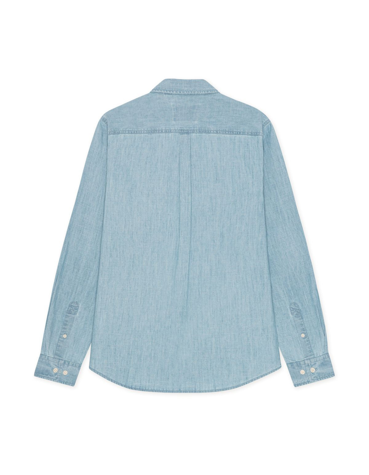 Chambray Shirt Light Blue Wash