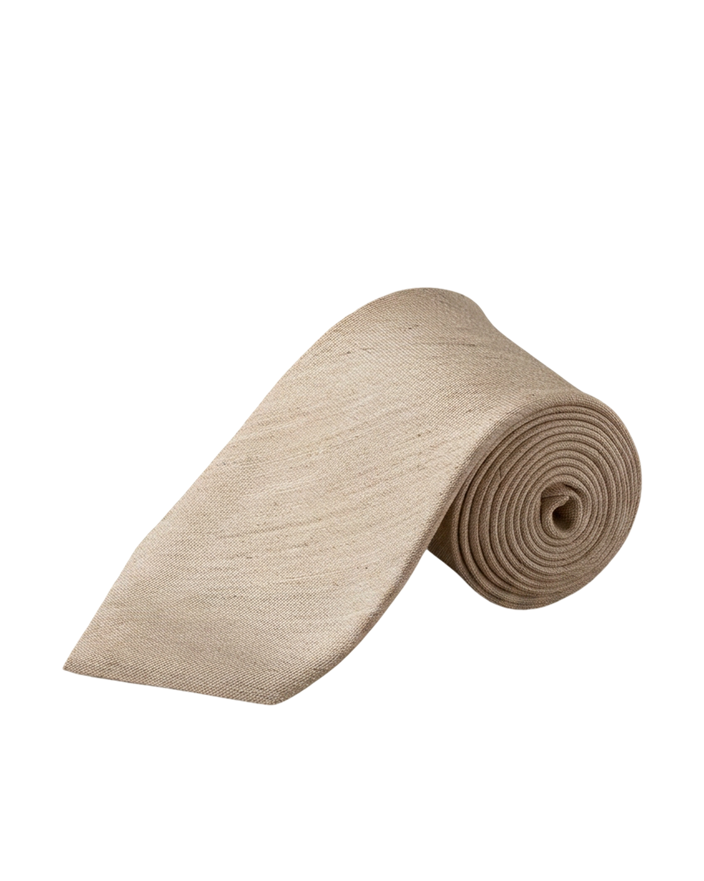 Woven Linen Silk Tie