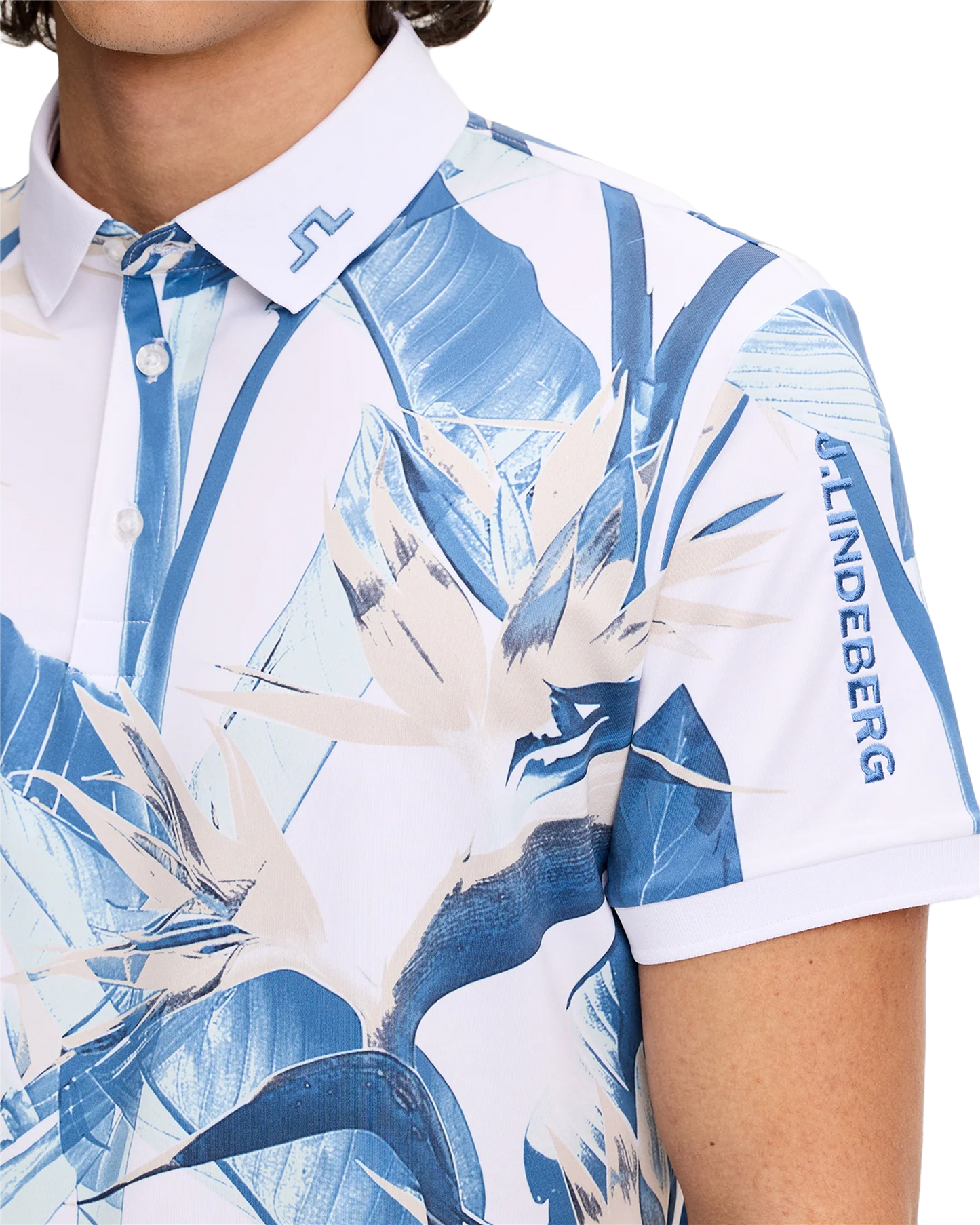 Tour Tech Print Polo