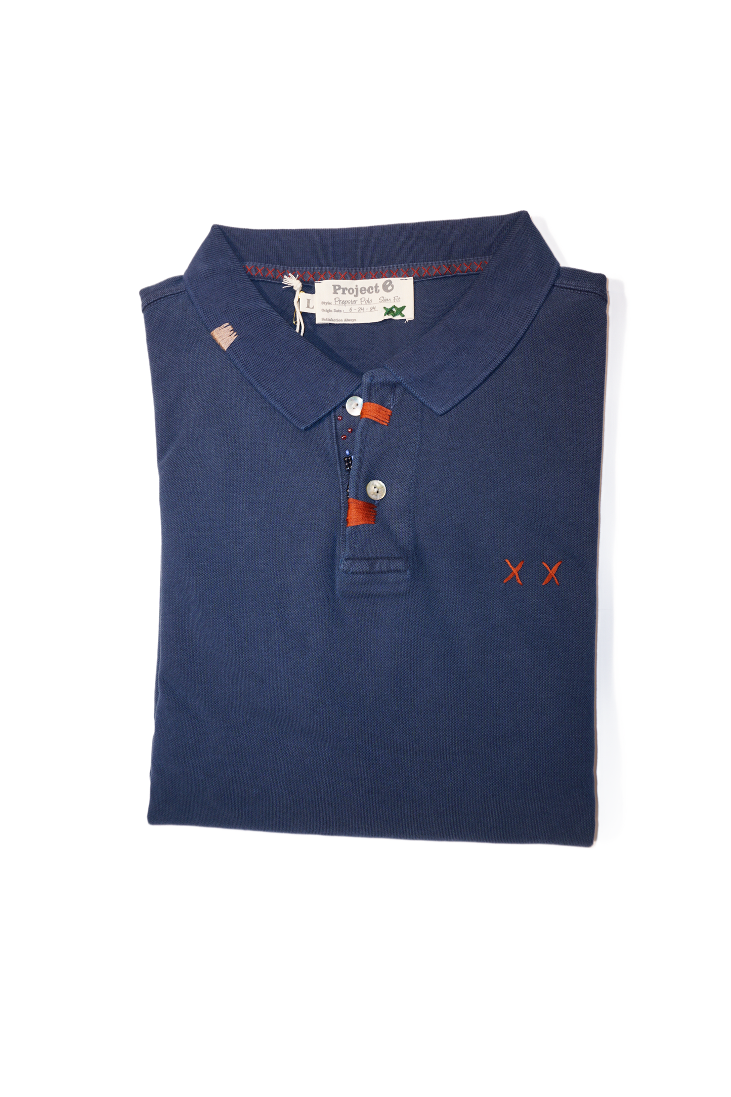 Prepster Polo Long Sleeve - Navy