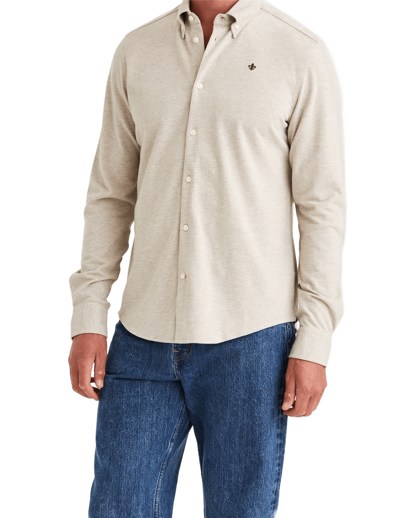 Camden Pique Shirt Khaki