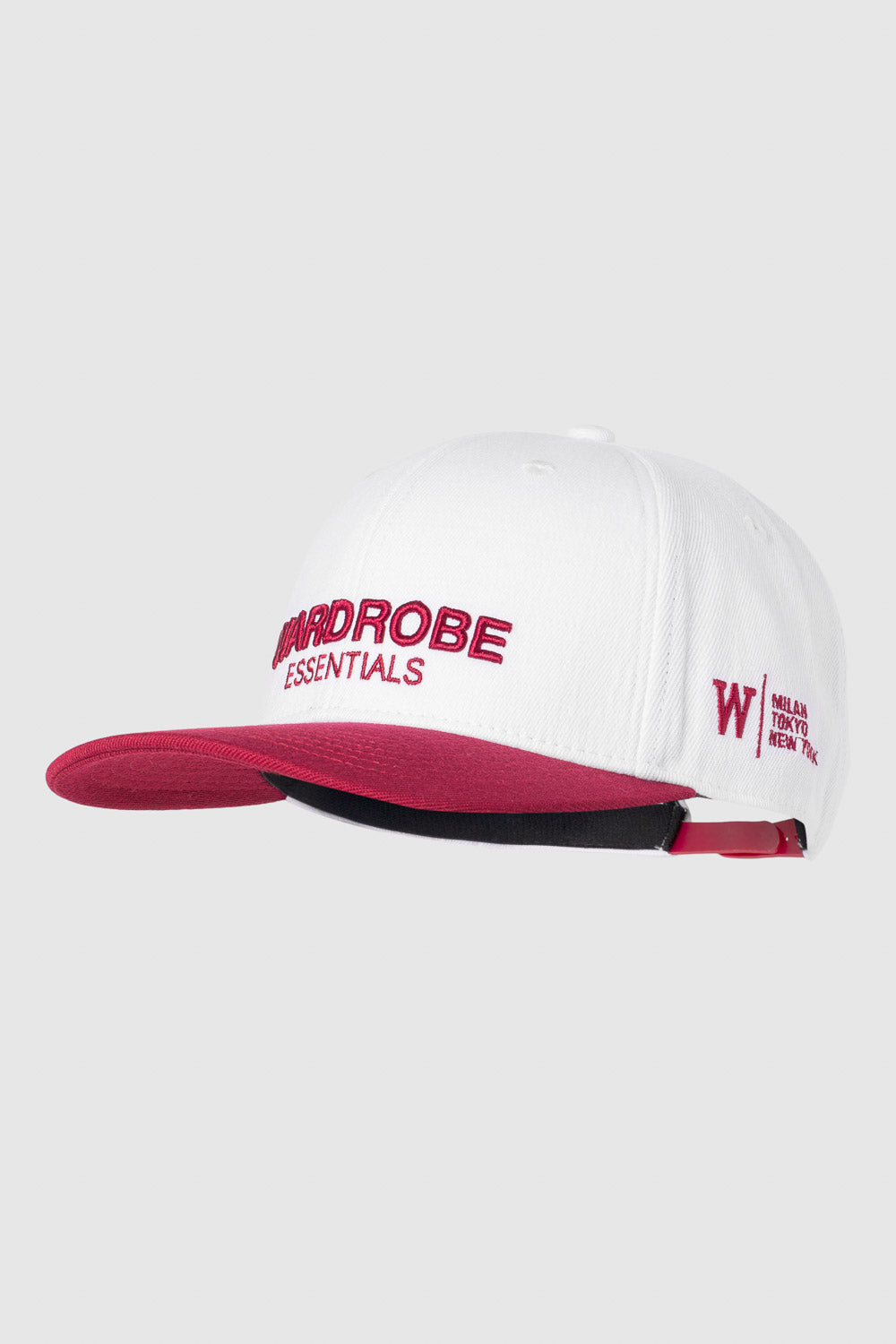 Caps White/Burgundy