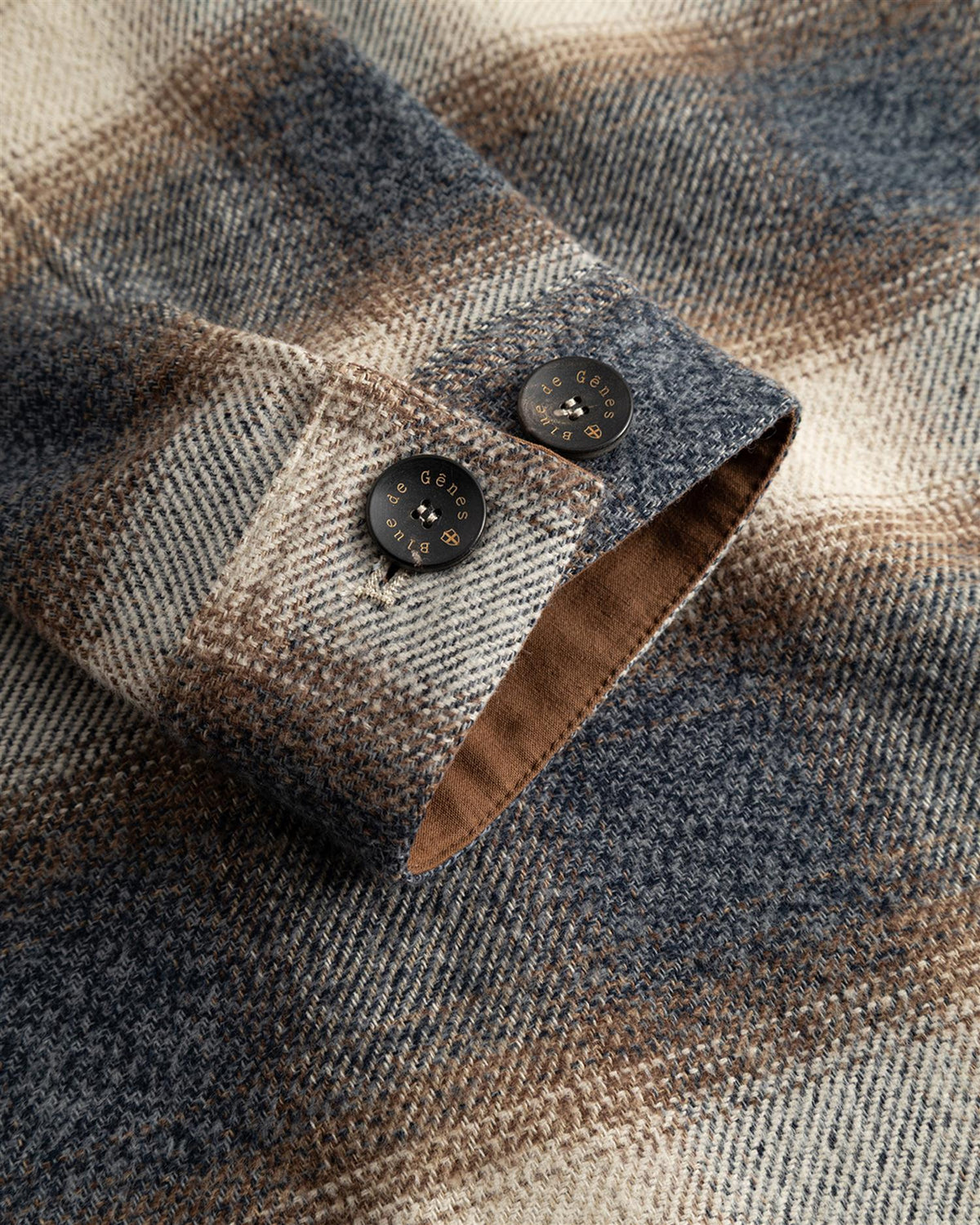 BGyodo Check Overshirt – Grey Check