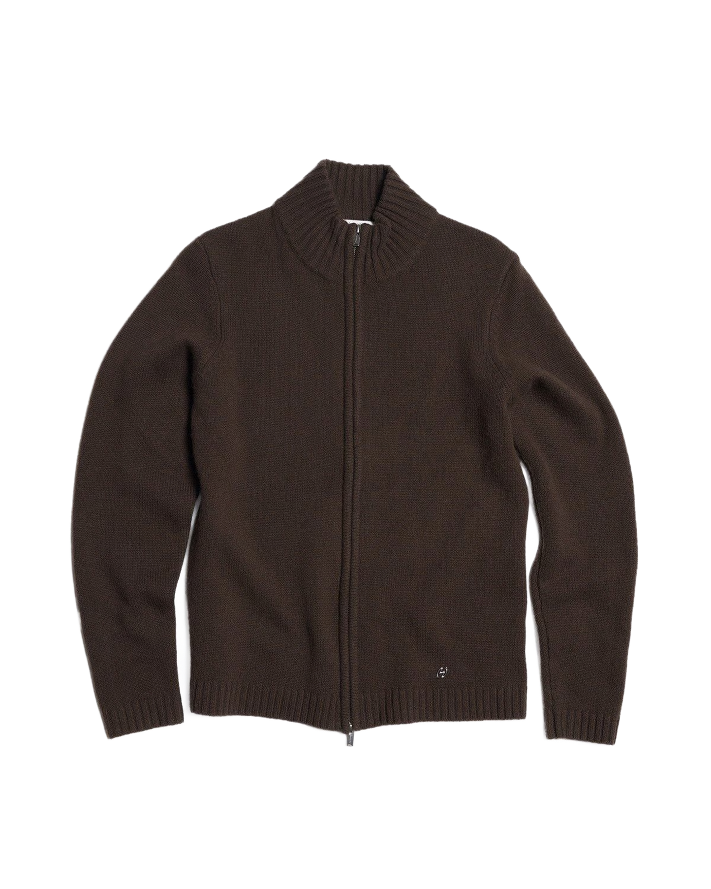 Wool Zip Cardigan