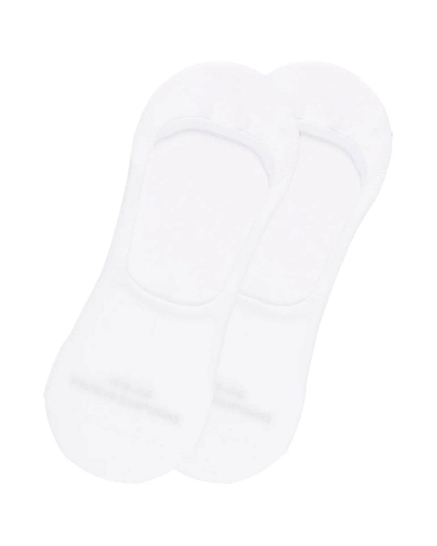2pk Runar Cotton No-Show Hvit
