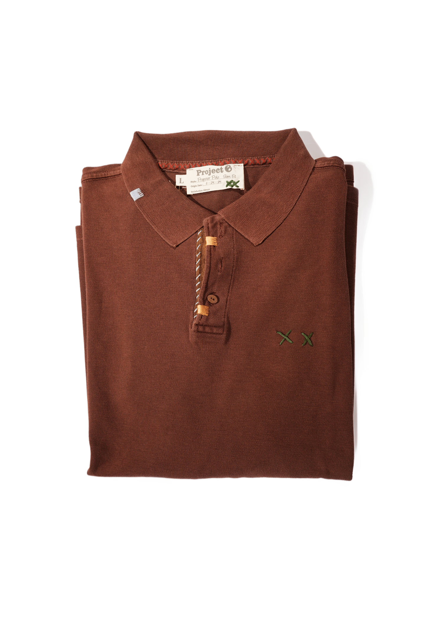 Prepster Polo Long Sleeve - Chocolate