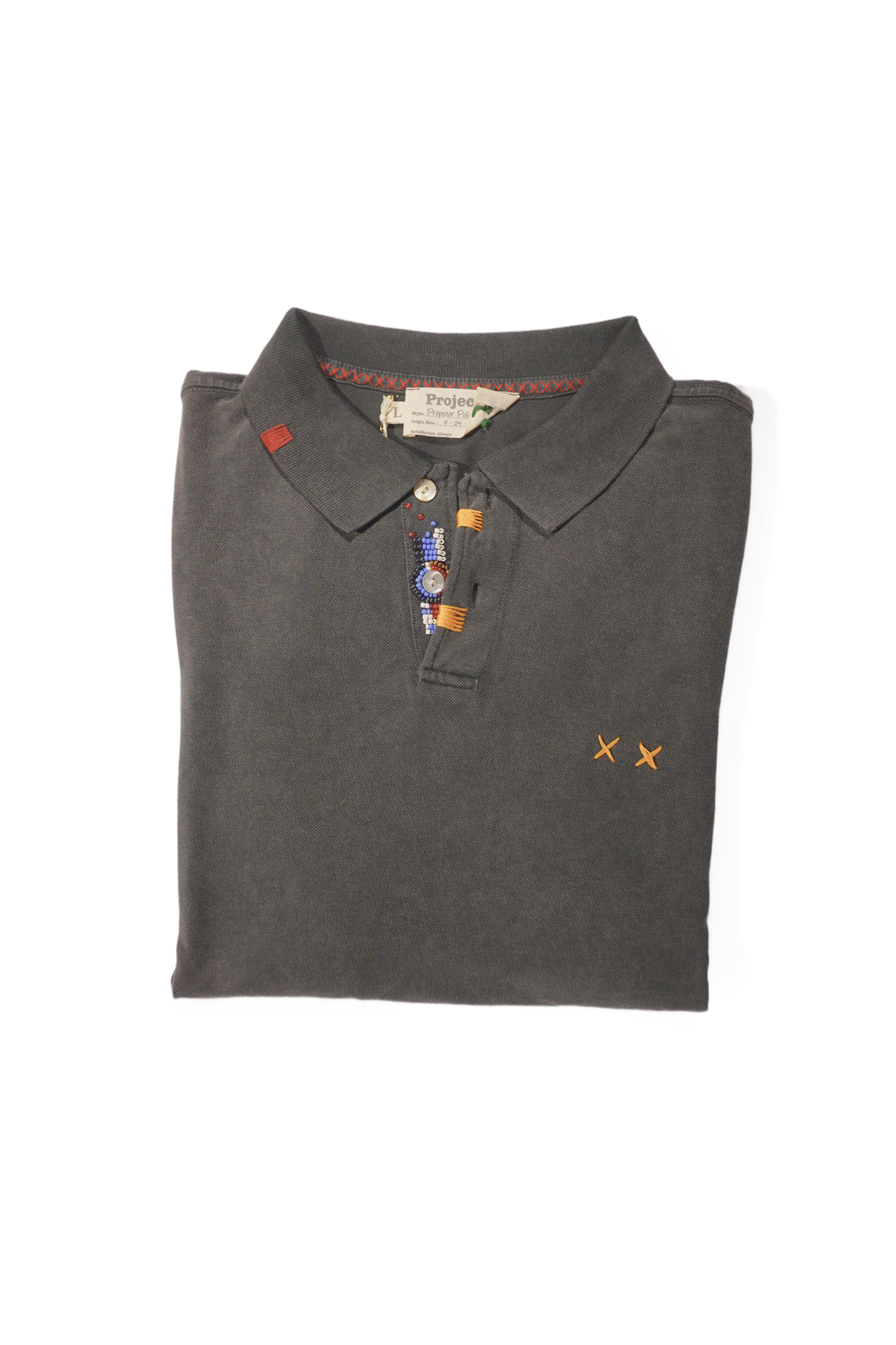 Prepster Polo Long Sleeve - Vintage Black