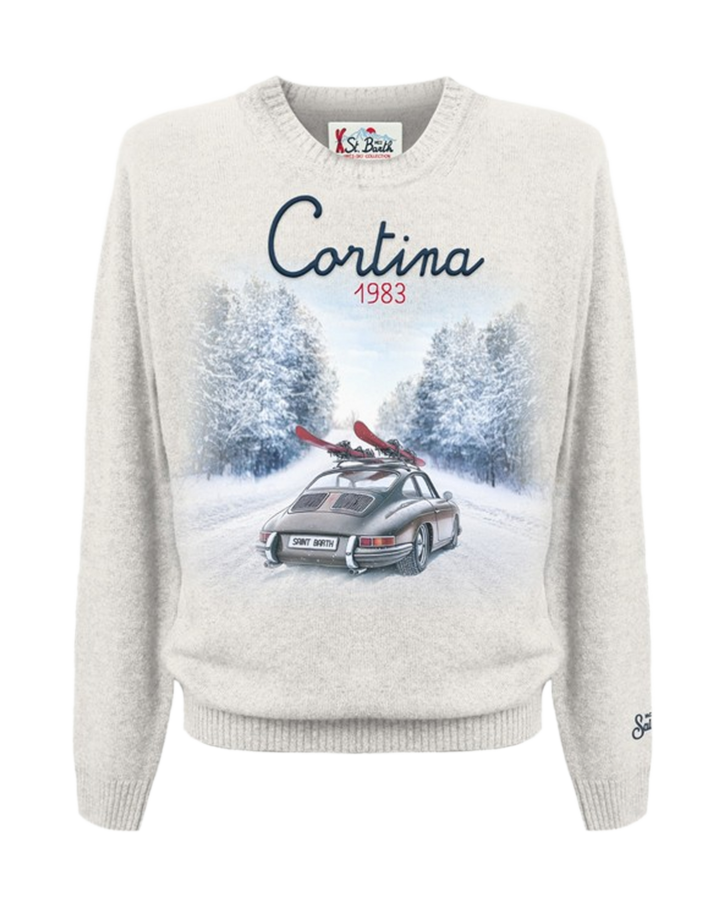 MC2 Saint Barth Heron Cortina Road Print Crew