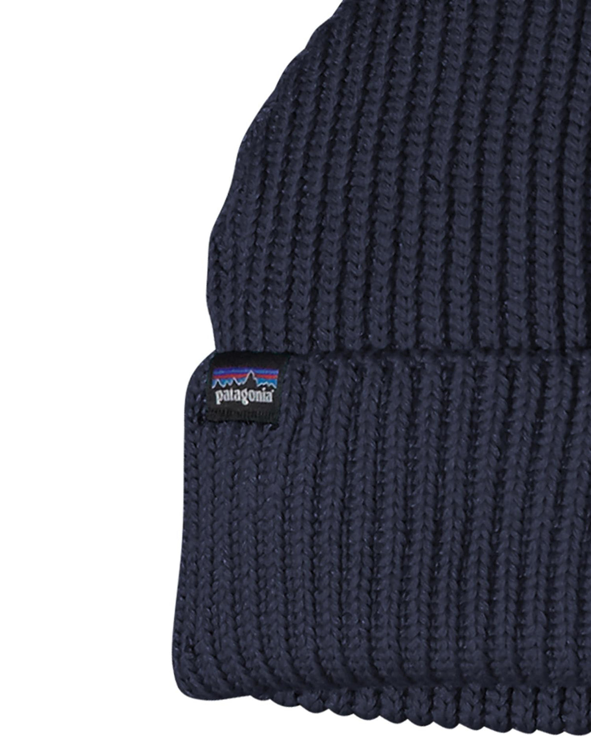 Fishermans Rolled Beanie - Navy Blue