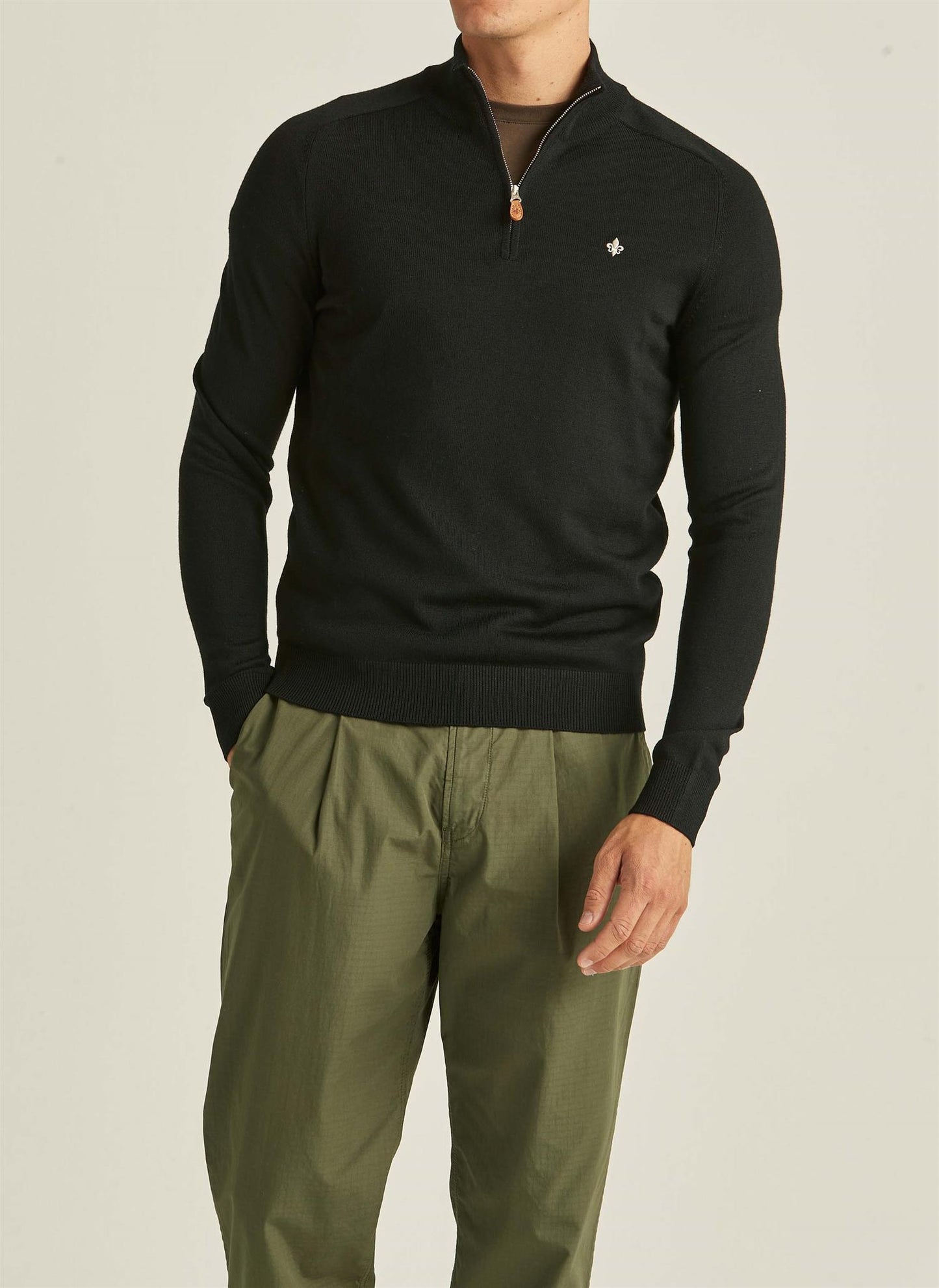Merino john zip