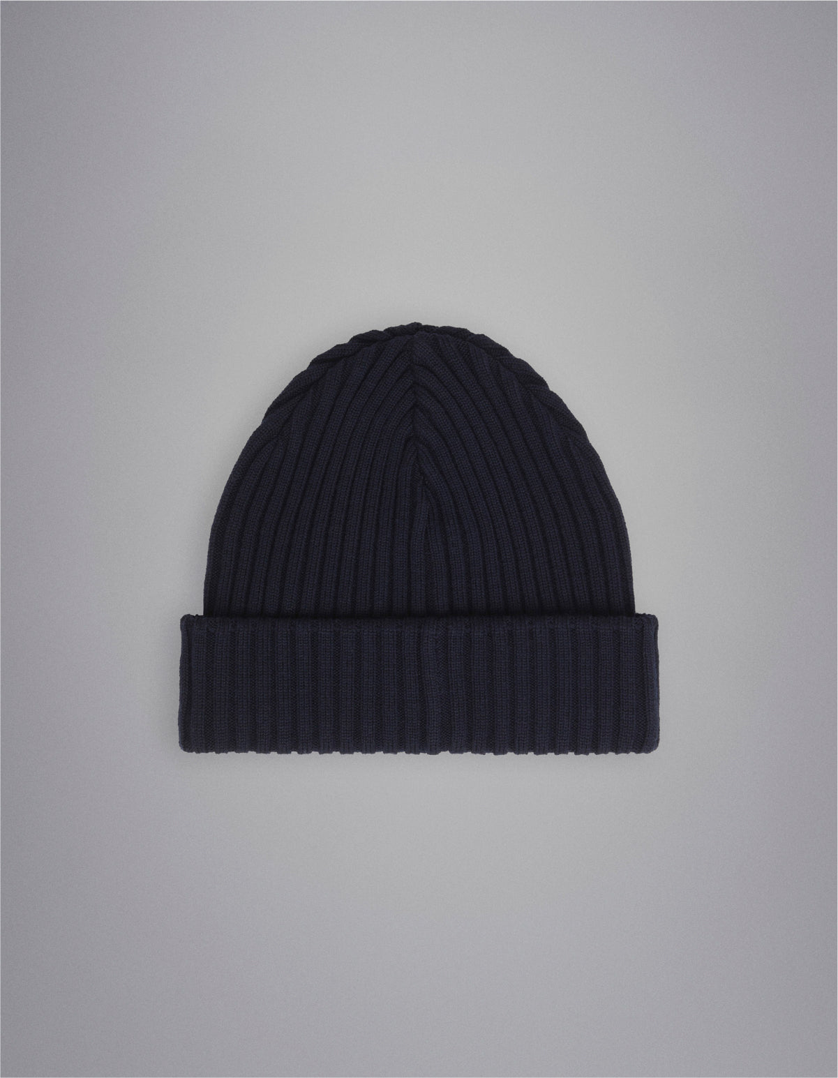 Ribbed wool beanie