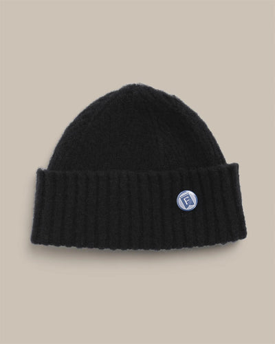 Fishtail Shaggy Beanie - Black