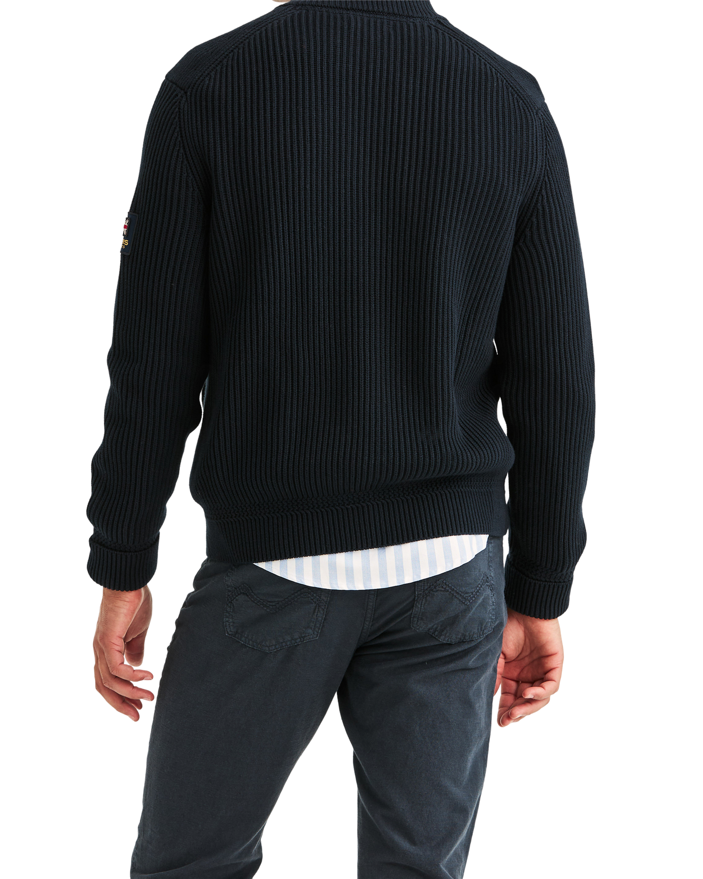 Brenton zip cardigan
