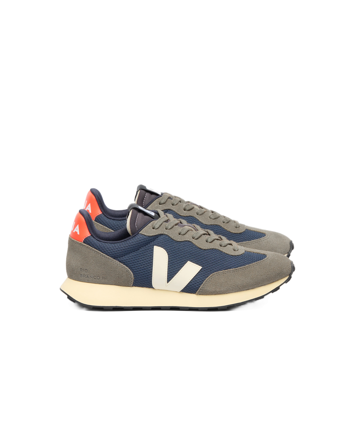 RIO BRANCO ALVEOMESH NAUTICO WHITE ORANGE FLUO