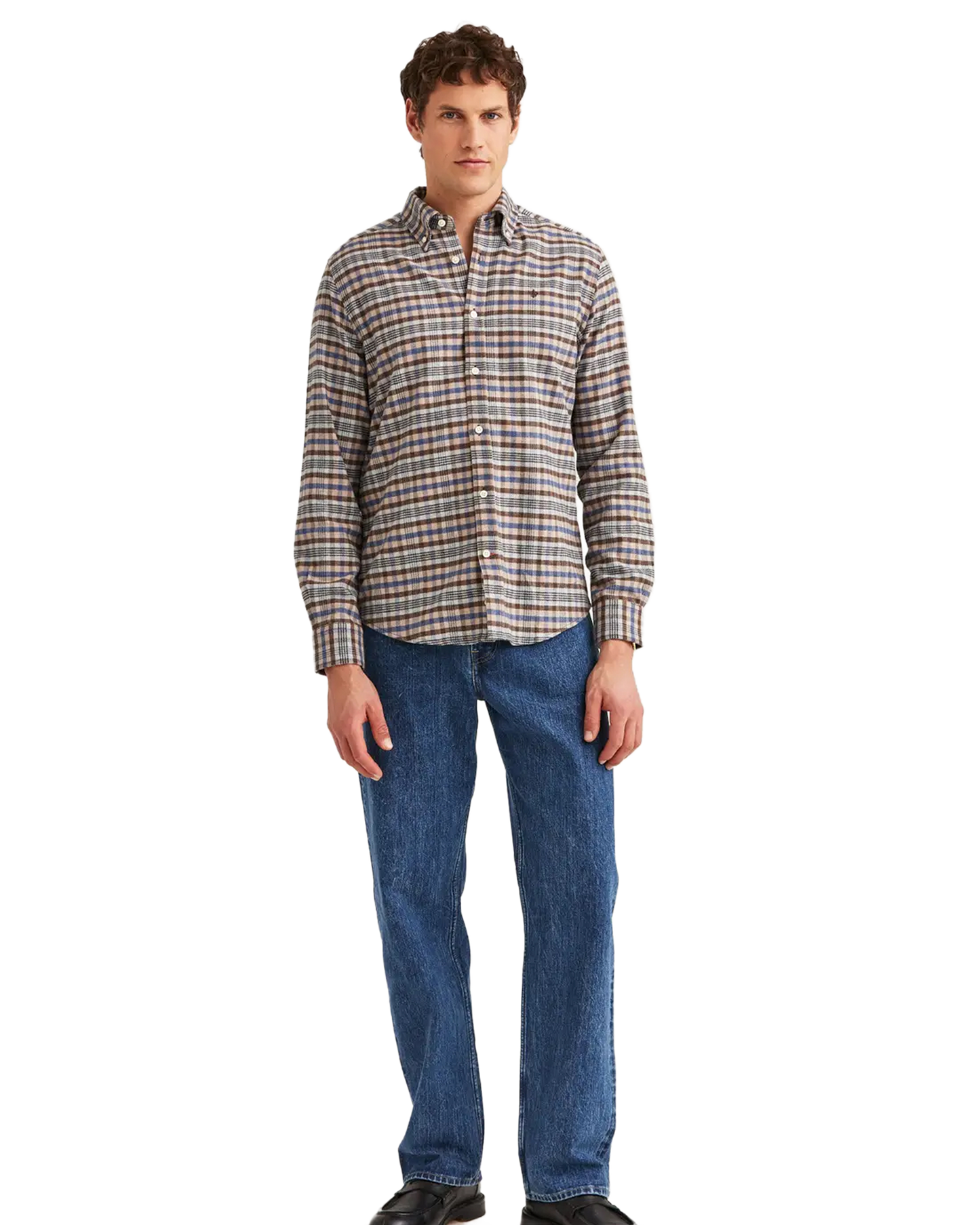 Flannel Check Slim Fit