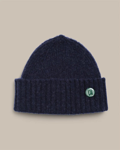 Fishtail Shaggy Beanie - Navy