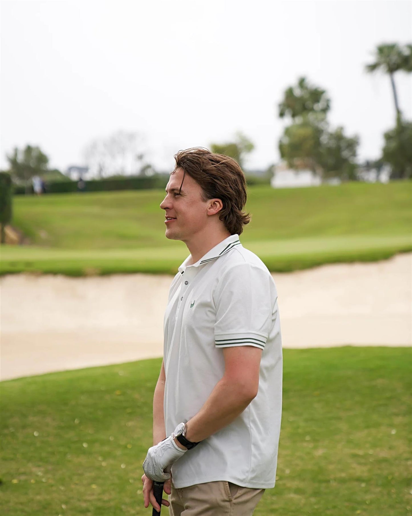 SPORTY PIQUE - White