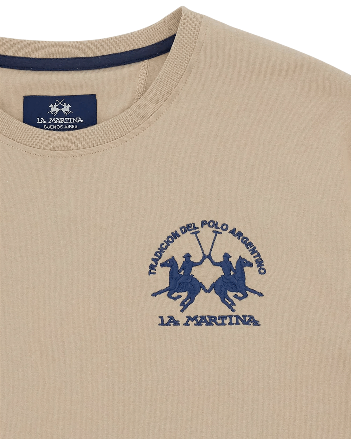 Men’s cotton jersey T-shirt with team logo - Vernie