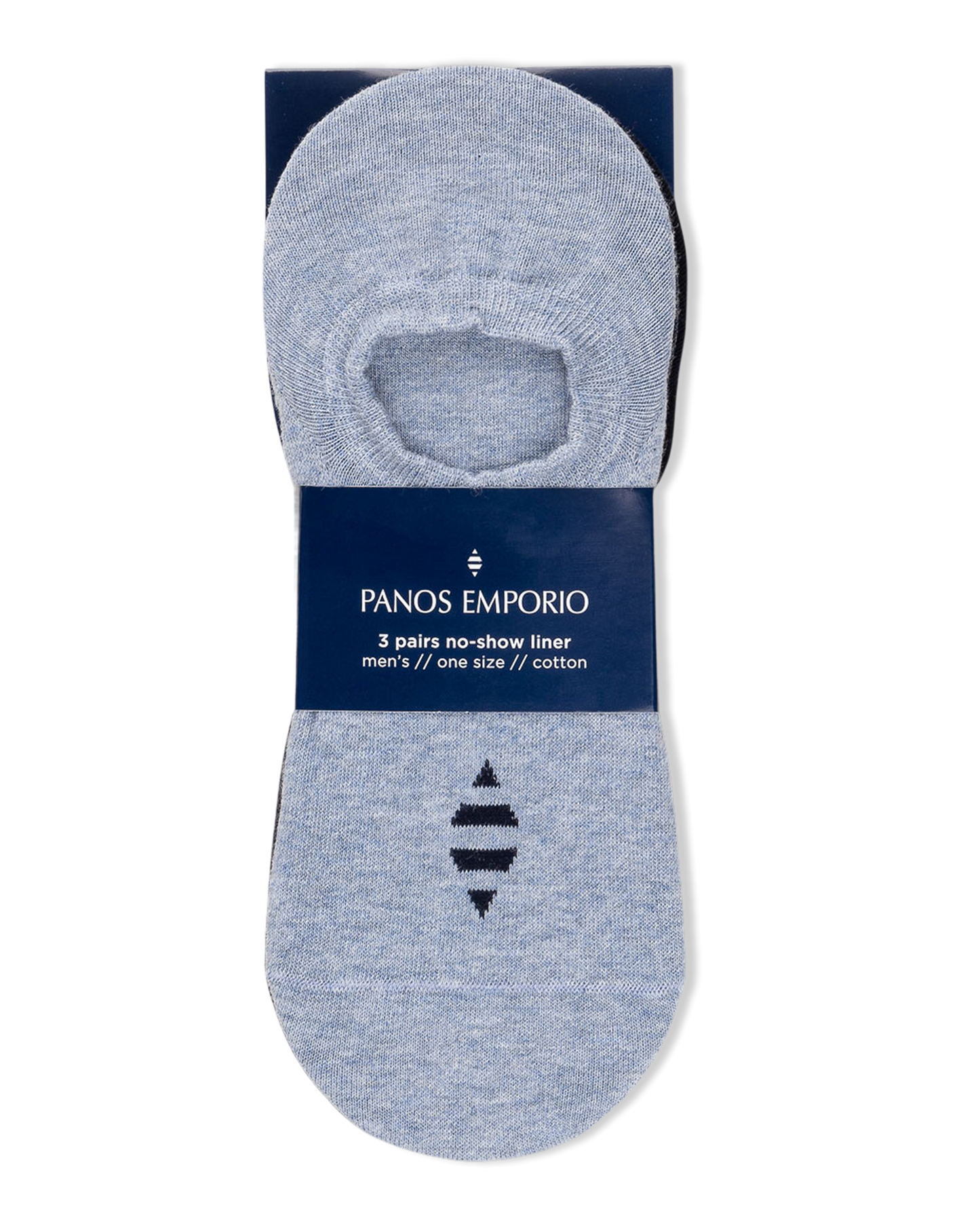 3PK Hans Erik Cotton Logo Liner