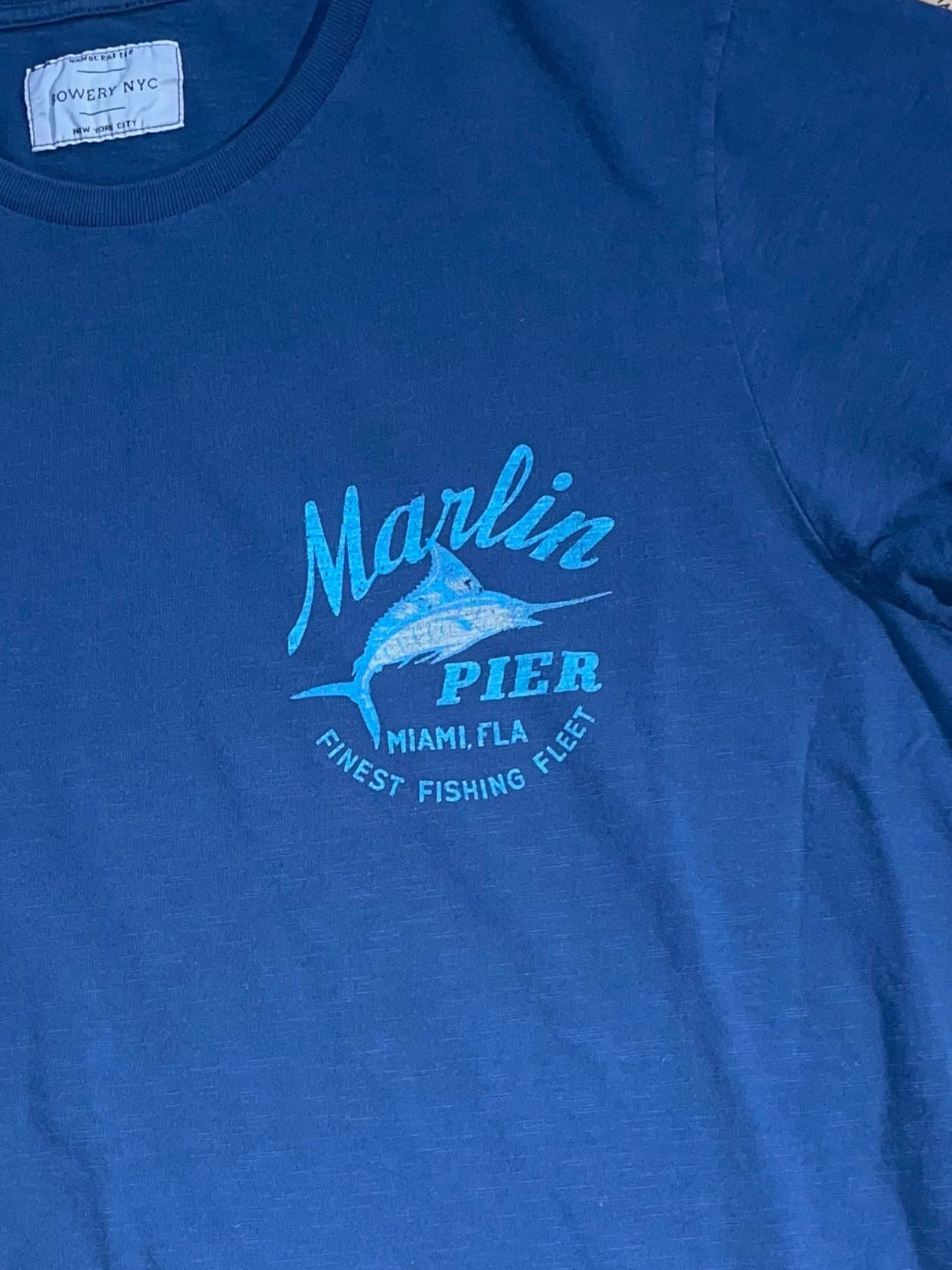 Bowery NYC Marlin Pier