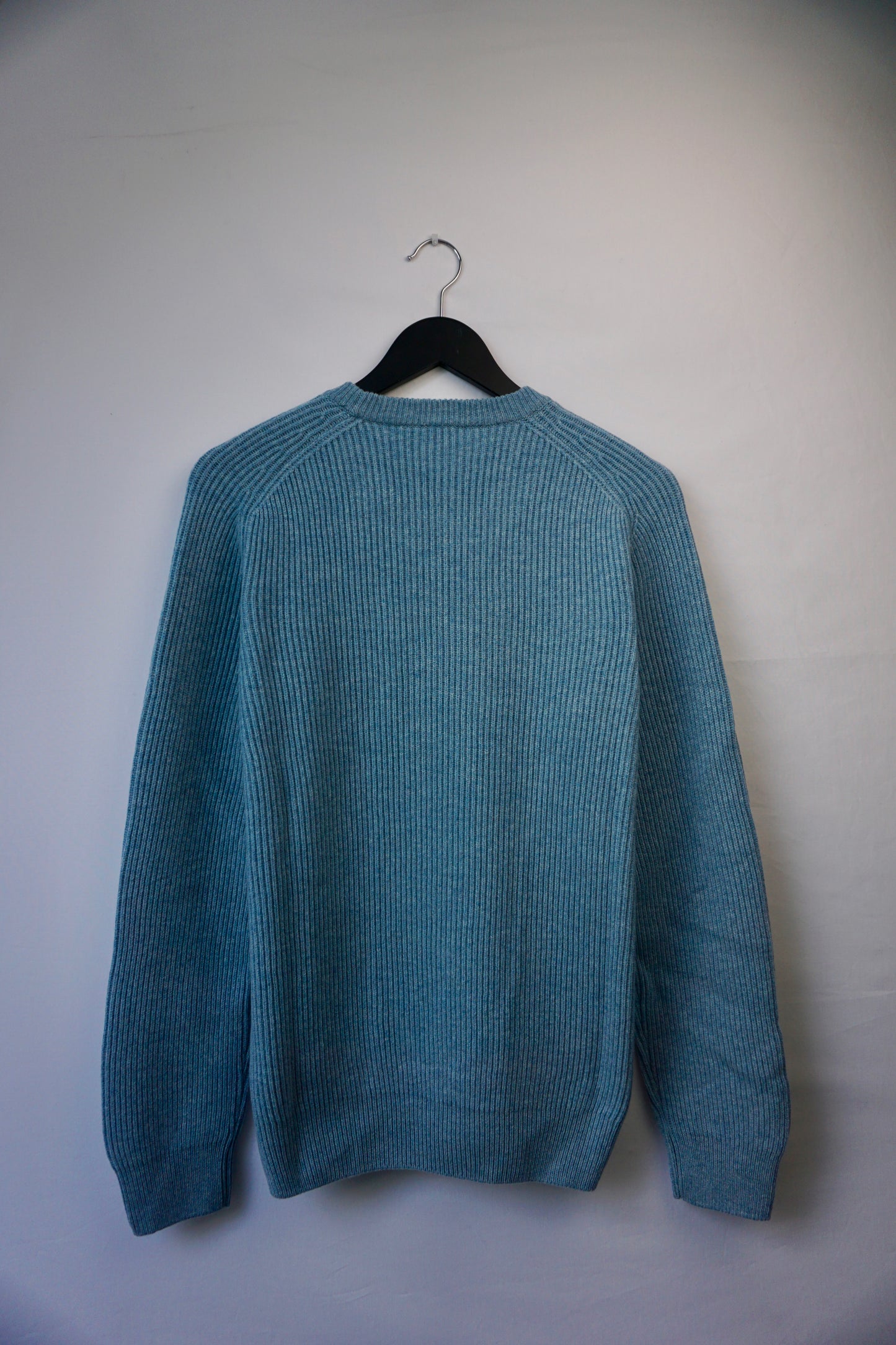 Strikket crewneck-genser