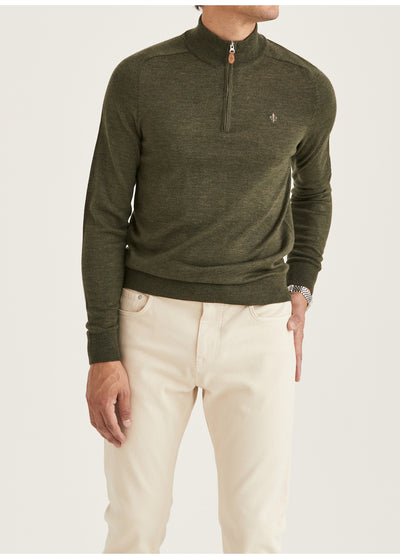 Merino John zip