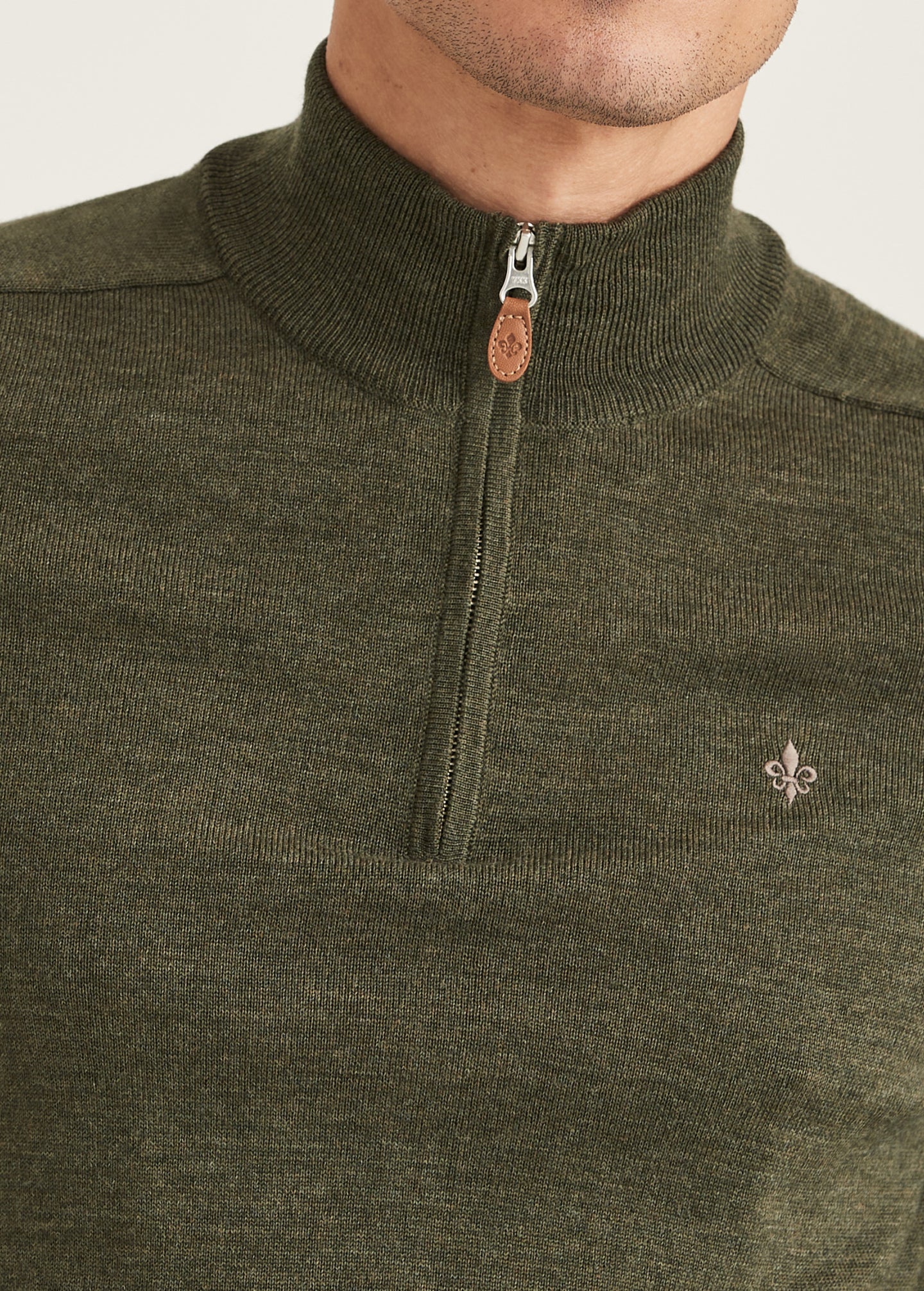 Merino John zip
