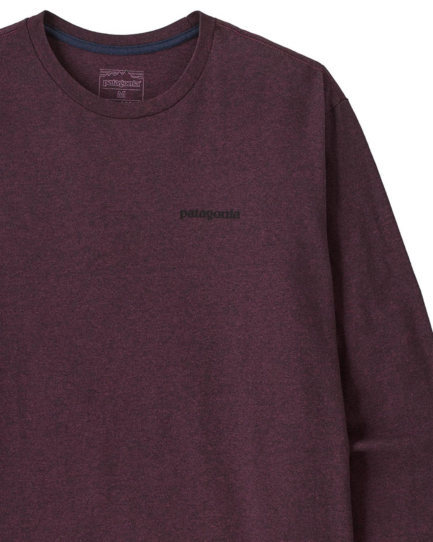 Long-Sleeved P-6 Logo Responsibili-Tee® – Berry Fig