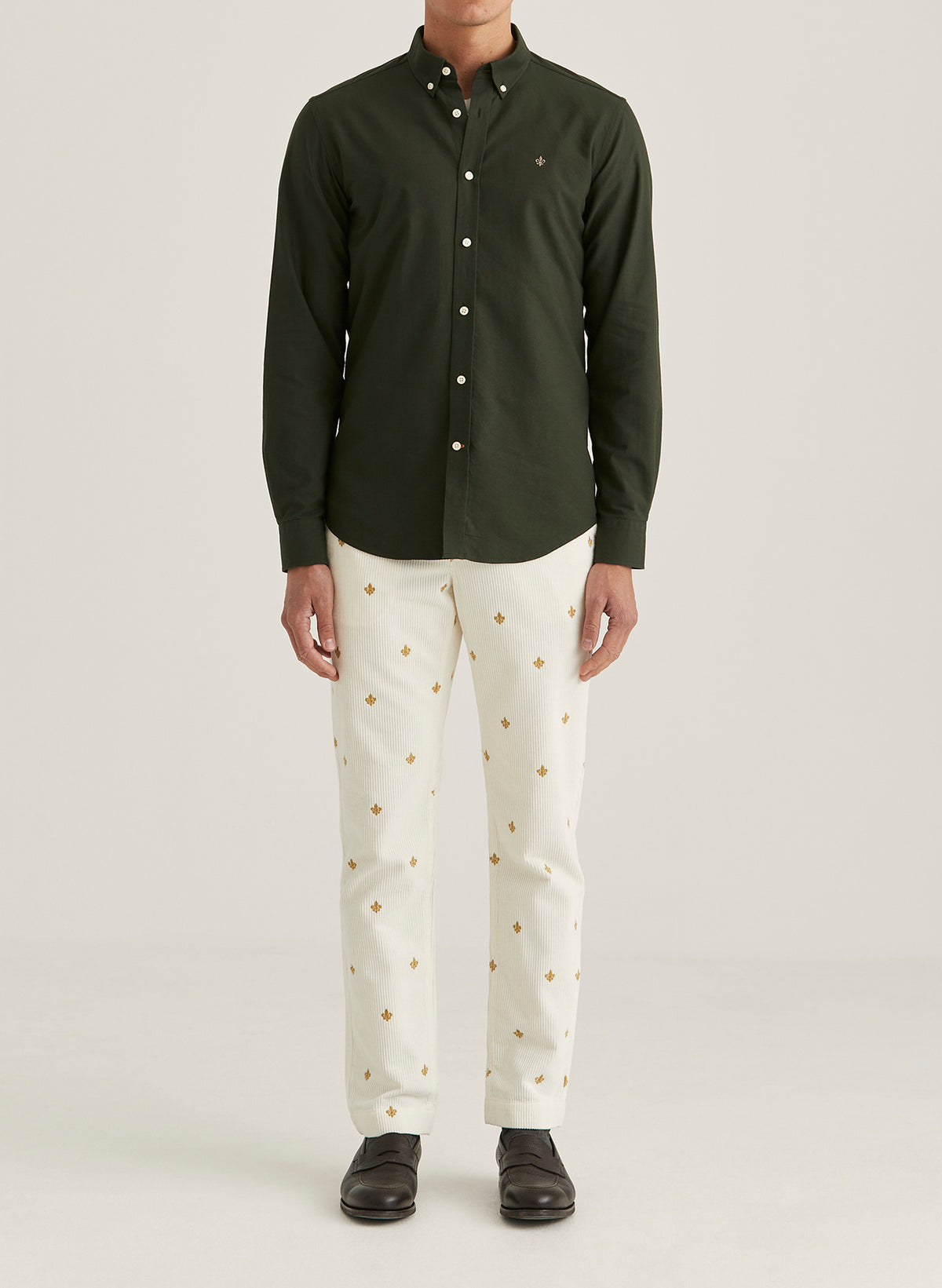Douglas shirt Oliven