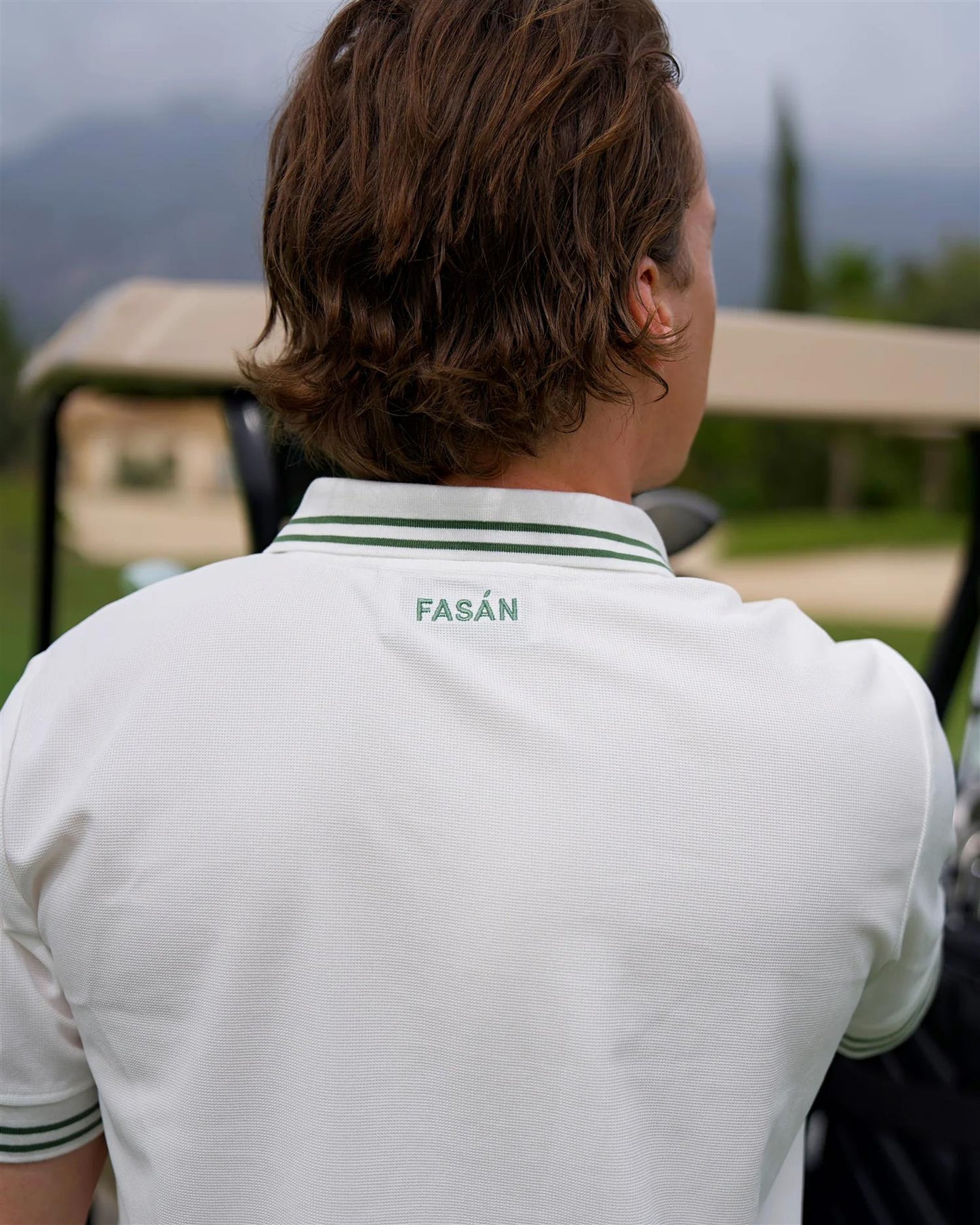 SPORTY PIQUE - White