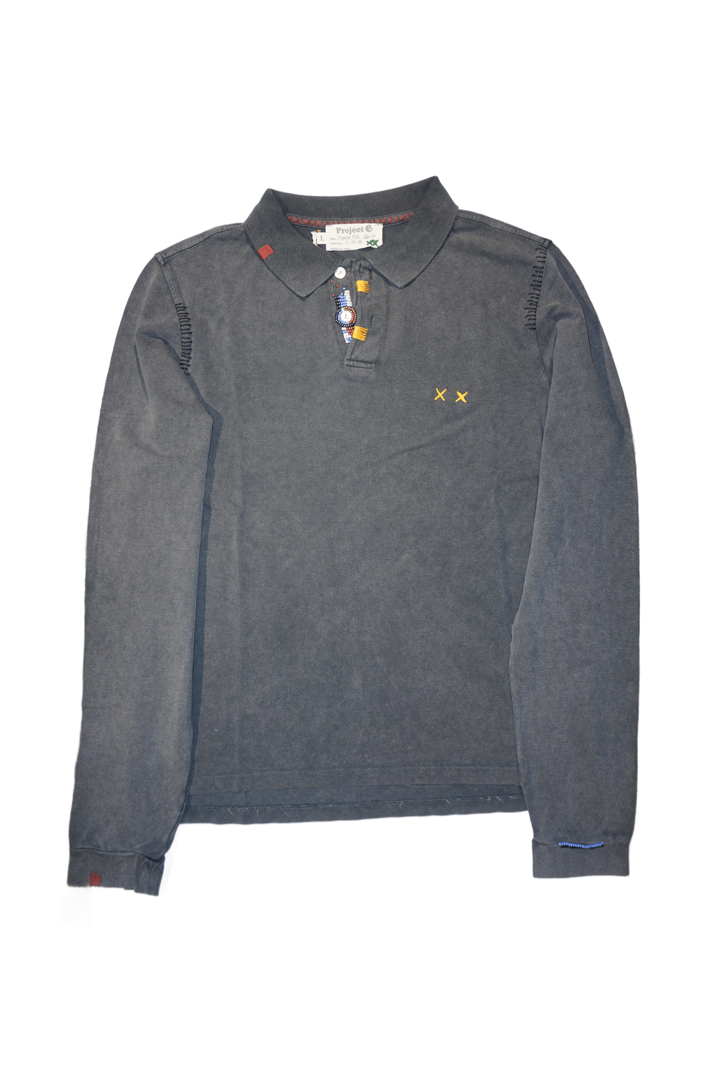 Prepster Polo Long Sleeve - Vintage Black