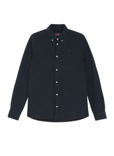 Camden Pique Shirt Old Blue