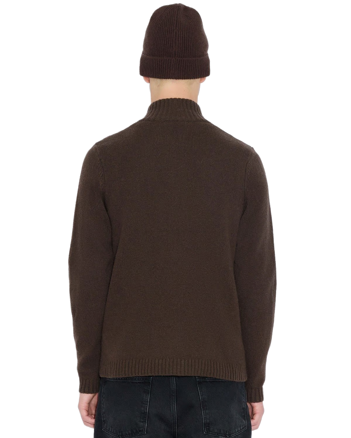 Wool Zip Cardigan