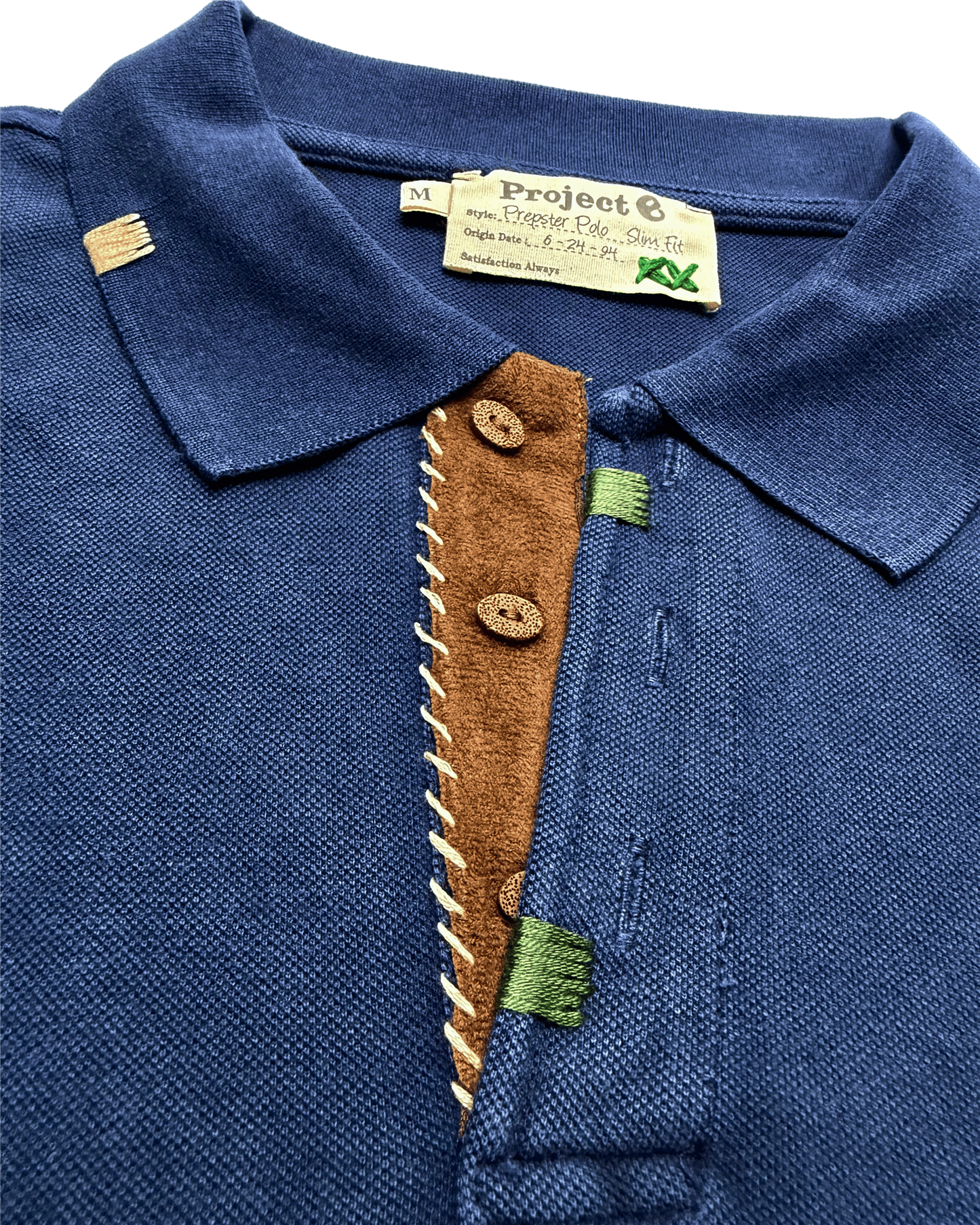 Vintage Pique - Navy