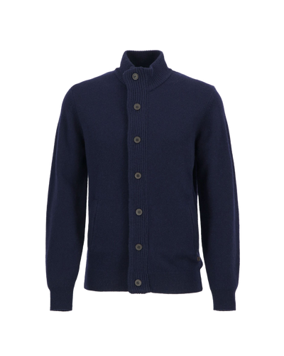 Essent Patch Zip Through Knitted Jumper