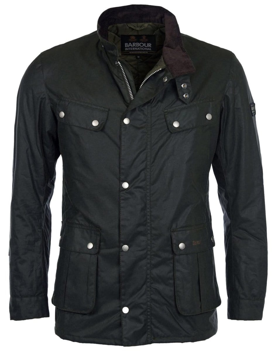 Barbour B.intl duke wax sage - Mandy
