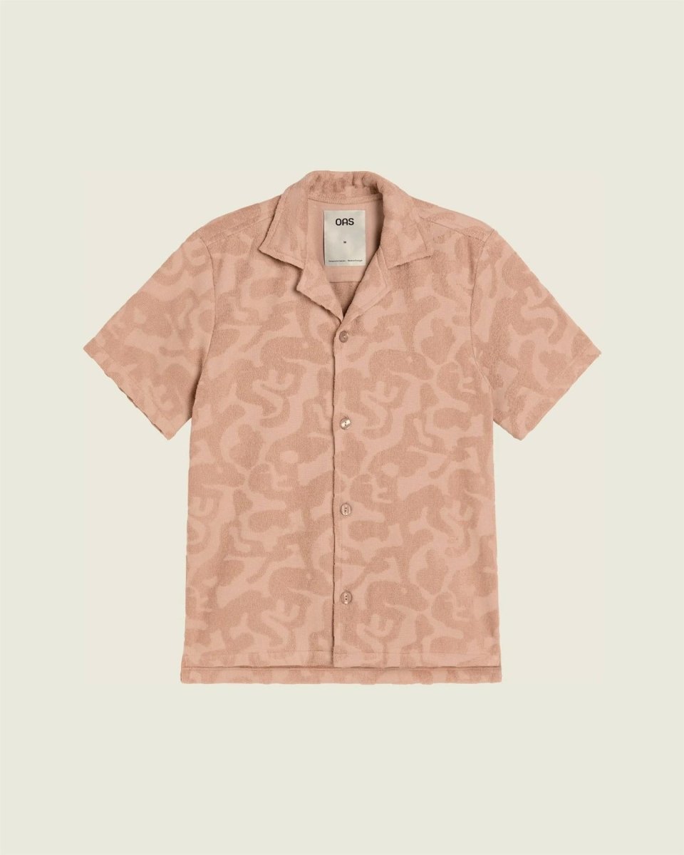 OAS Blush Puzzlotec Cuba Terry Shirt - Mandy
