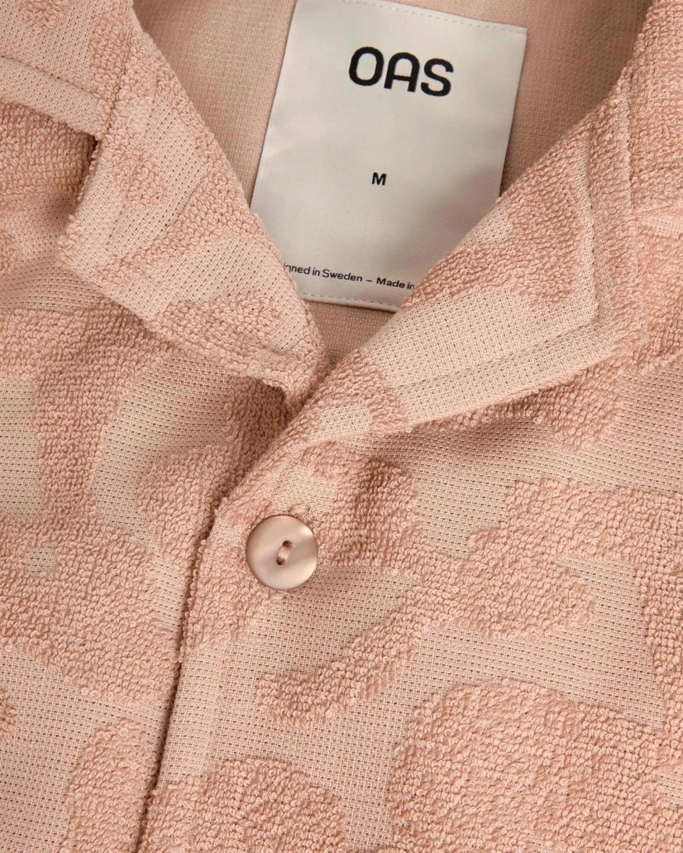 OAS Blush Puzzlotec Cuba Terry Shirt - Mandy
