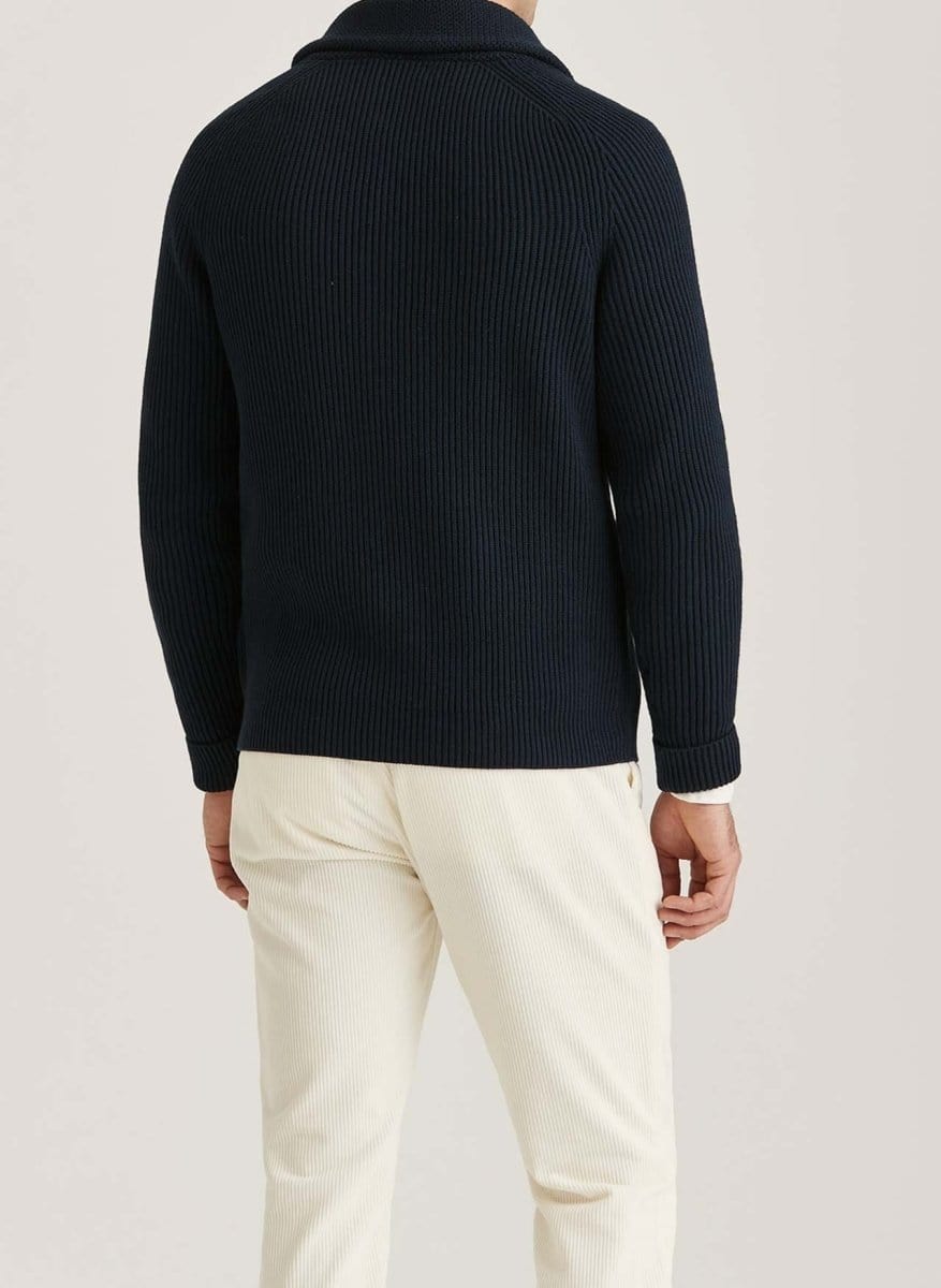 Morris Stockholm Brayden shawl cardigan - Mandy