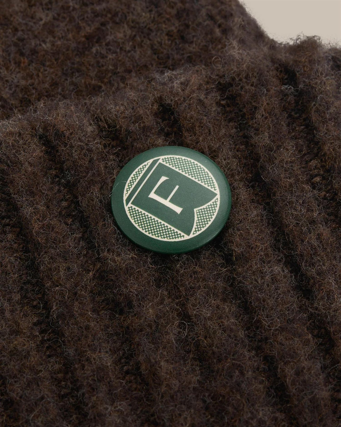 Fishtail Shaggy Beanie - Brown