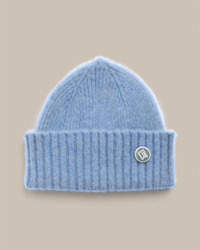 Fishtail Shaggy Beanie - Sky