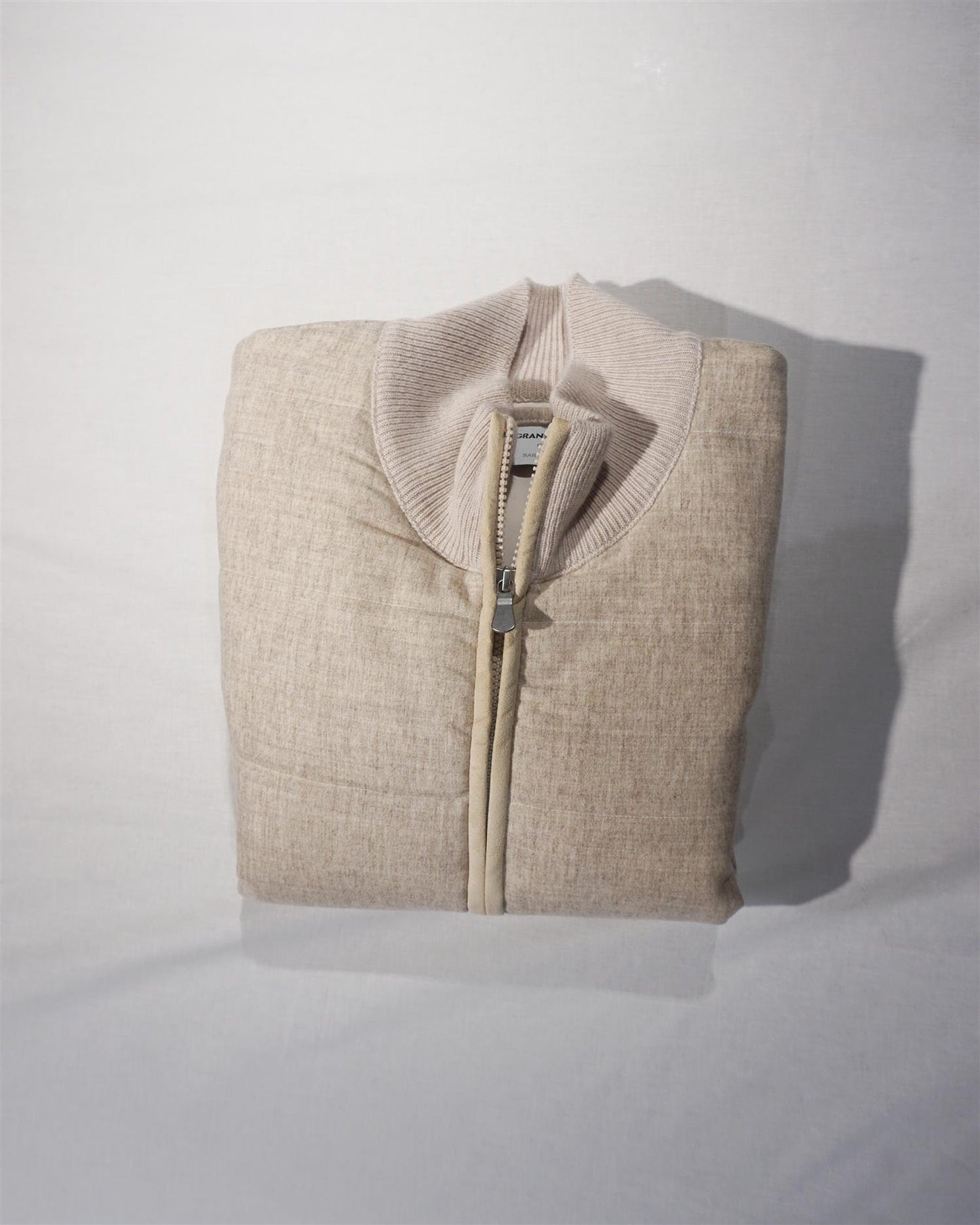 Hybrid Jacket Flanel Wool - Cream