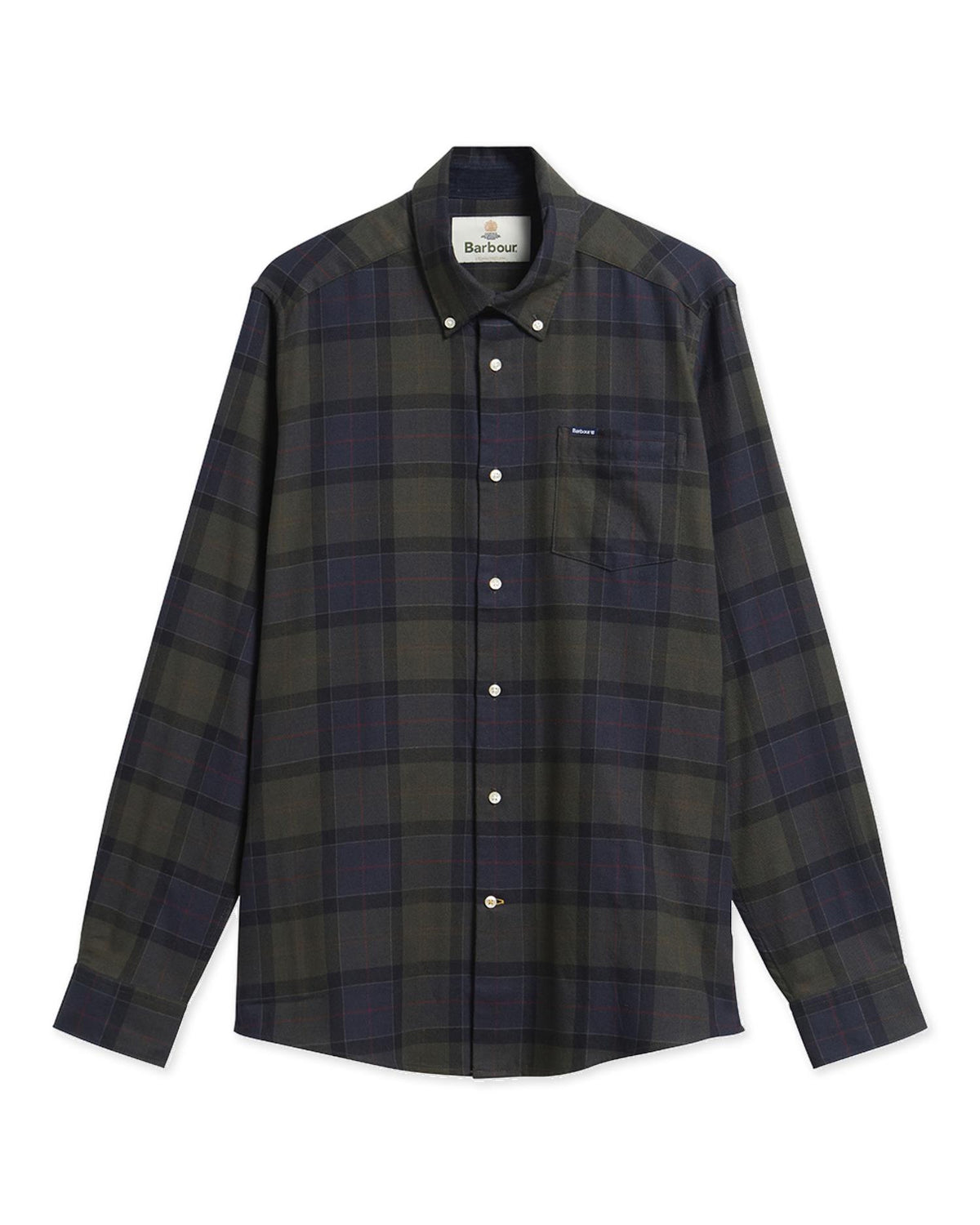 Fortrose Tailored Long-Sleeved Shirt - Shadow Classic