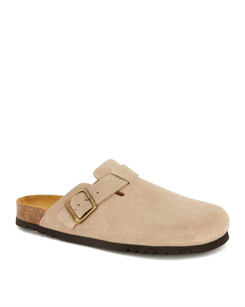 Scholl Clogs Dark Beige Olivier New - Mandy