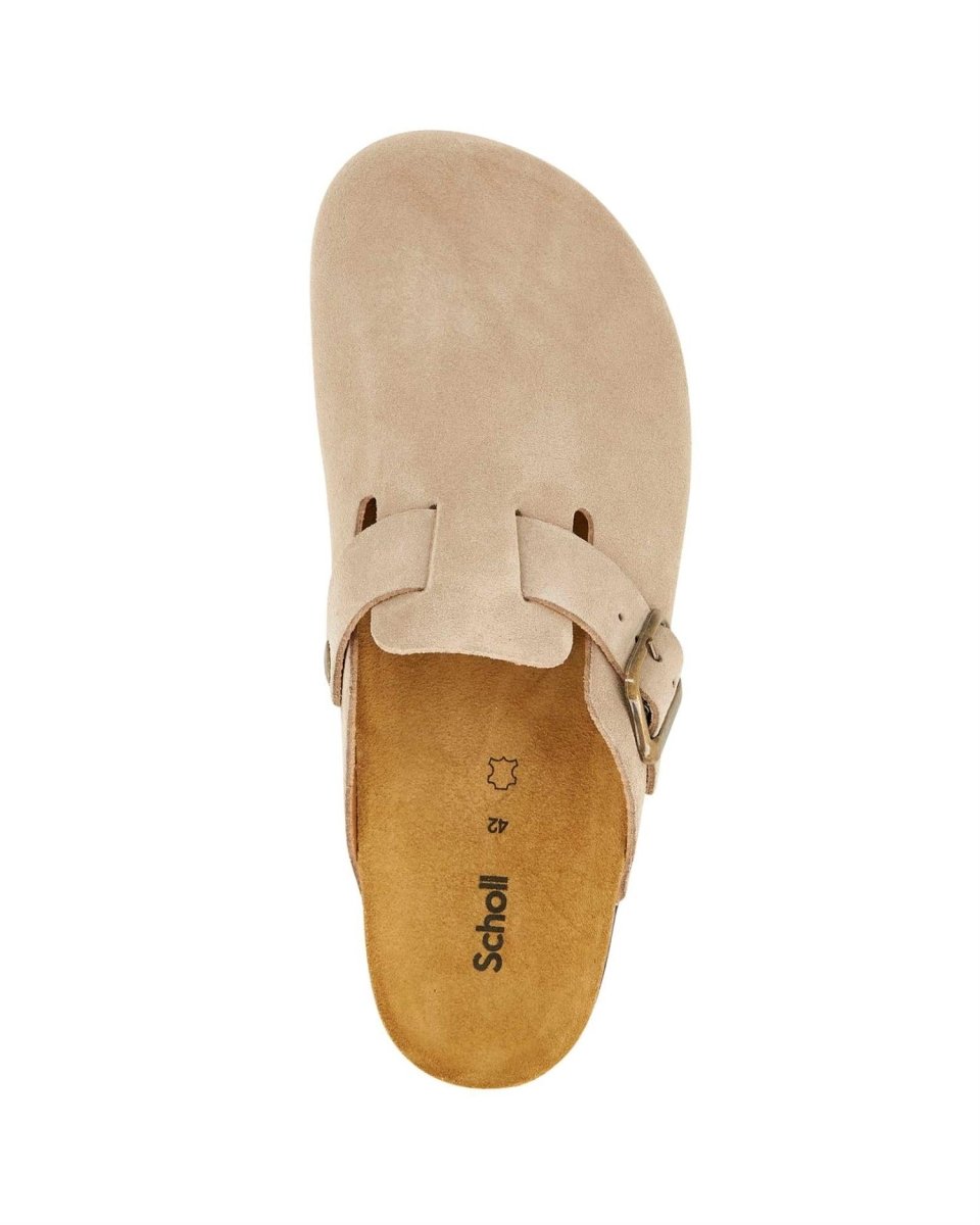 Scholl Clogs Dark Beige Olivier New - Mandy